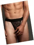Picture of LUCA BY ALLURE LACE THONG L/XL