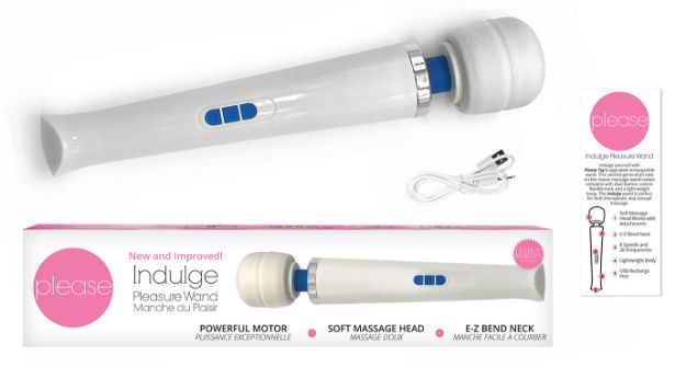 Picture of PLEASE INDULGE WAND RECHARGEABLE