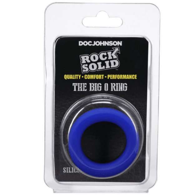 Picture of ROCK SOLID THE BIG O RING-BLACK/BLUE