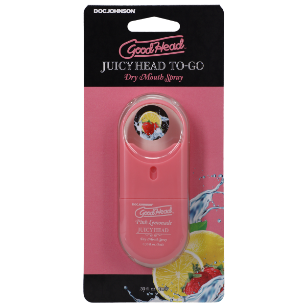 Picture of GOOD HEAD JUICY HEAD DRY MOUTH SPRAY PINK LEMONADE