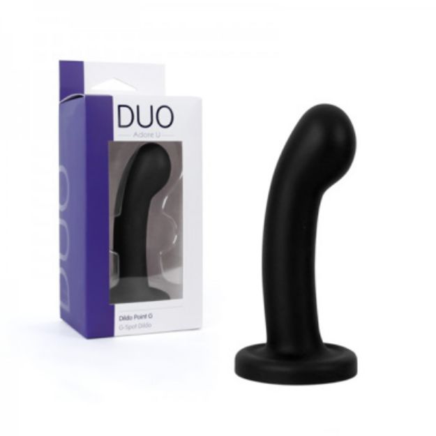 Picture of DUO BY ADORE U G-SPOT DILDO - BLACK