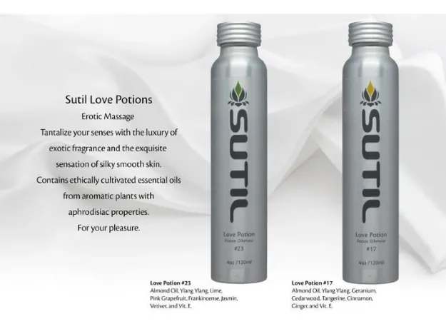 Picture of SUTIL LOVE POTION 17 MASSAGE OIL 4 OZ