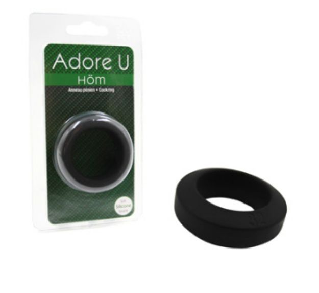 Picture of ADORE U HOM C RING 3.2CM - BLACK