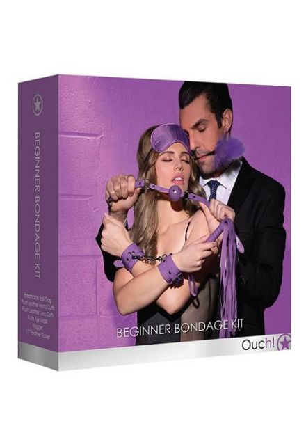 Picture of OUCH! BEGINNER'S BONDAGE KIT- PURPLE