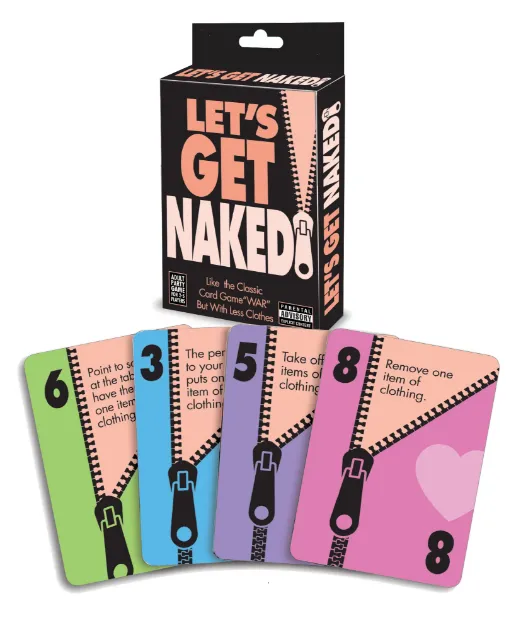 Picture of LET'S GET NAKED CARD GAME