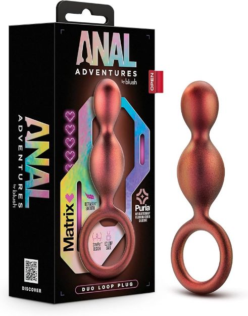 Picture of ANAL ADVENTURES MATRIX DUO LOOP PLUG