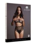 Picture of LE DESIR TWO PIECE FISNET & FENCE NET - BLACK O/S