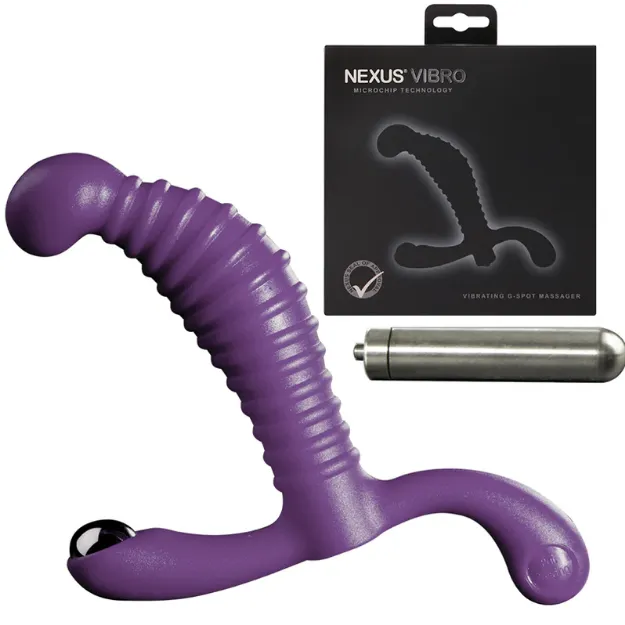 Picture of NEXUS VIBRO PROSTATE MASSAGER - PURPLE