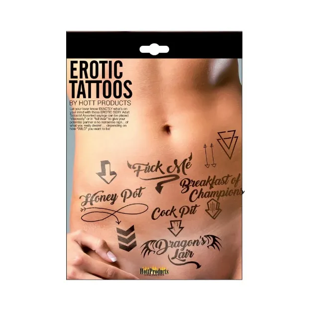 Picture of ADULT EROTIC TATTOOS ASSORTED PACK
