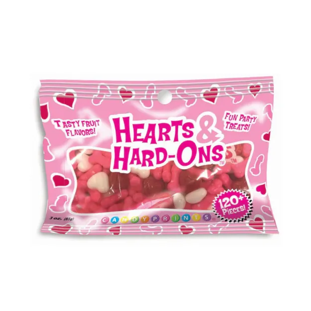 Picture of HEARTS & HARD ONS CANDY 3 OZ