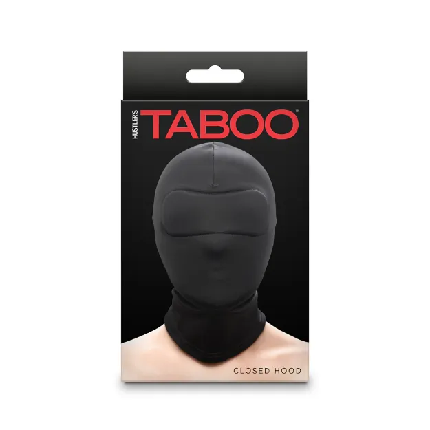 Picture of HUSTLER TABOO CLOSED HOOD - BLACK