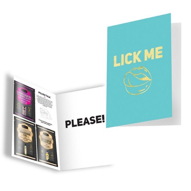 Picture of LICK ME CARD