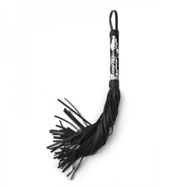 Picture of MISS MORGANE FOUET WHIP BLACK/SILVER