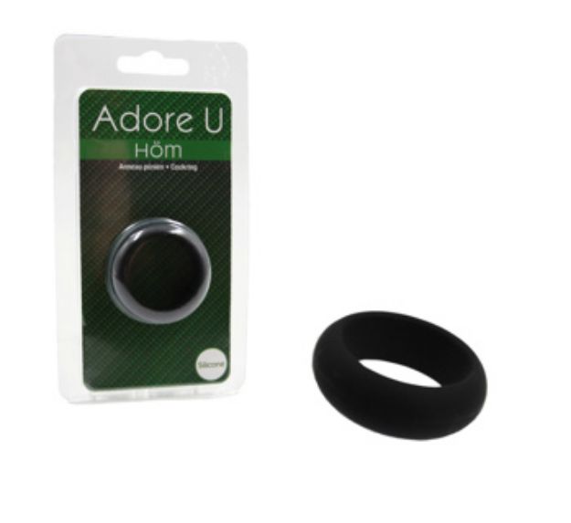 Picture of ADORE U HOM COCK RING 3CM - BLACK
