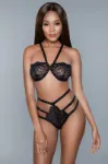 Picture of BE WICKED THANA SET BLACK - M