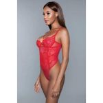 Picture of BE WICKED BRENDA BODYSUIT RED - M