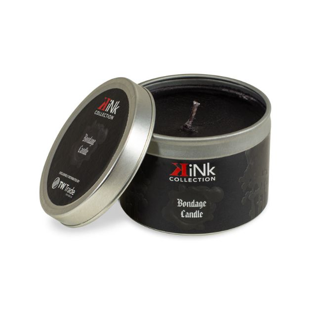 Picture of KINK BONDAGE CANDLE - BLACK