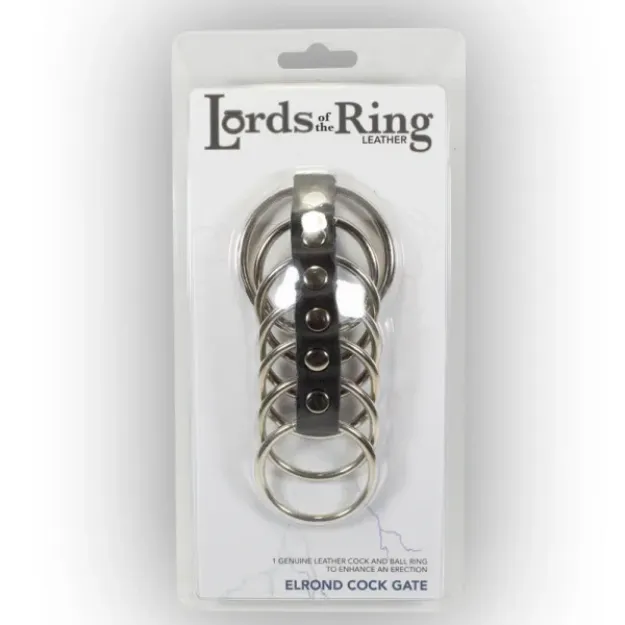 Picture of LORDS OF THE RING LEATHER ELROND COCK GATE