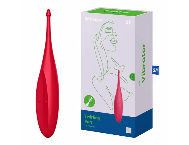 Picture of SATISFYER TWIRLING FUN- RED