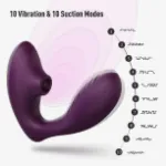 Picture of TRACY'S DOG OG CLITORAL SUCKING VIBRATOR - PURPLE