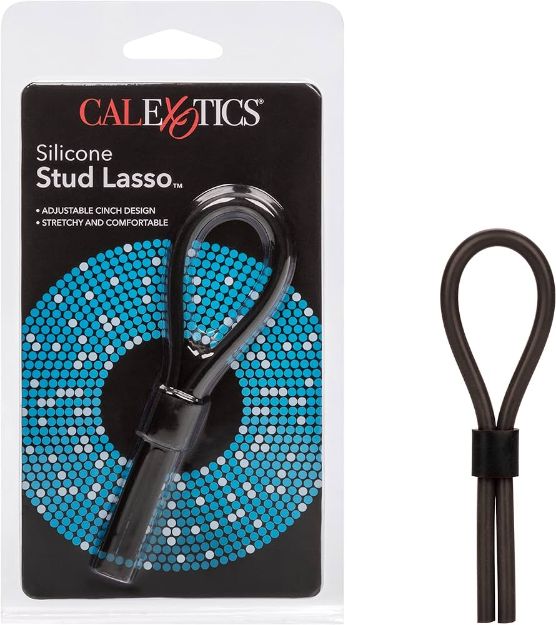 Picture of CALEXOTICS SILICONE STUD LASSO BLACK