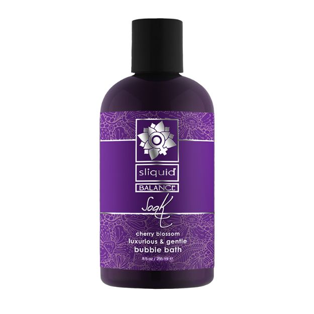 Picture of SLIQUID SOAK BUBBLE BATH - CHERRY BLOSSOM 8.5 OZ