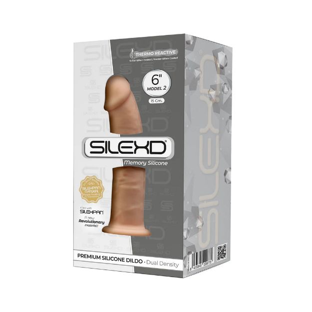 Picture of Silexd Model 2 Memory Silicone Dildo 6"