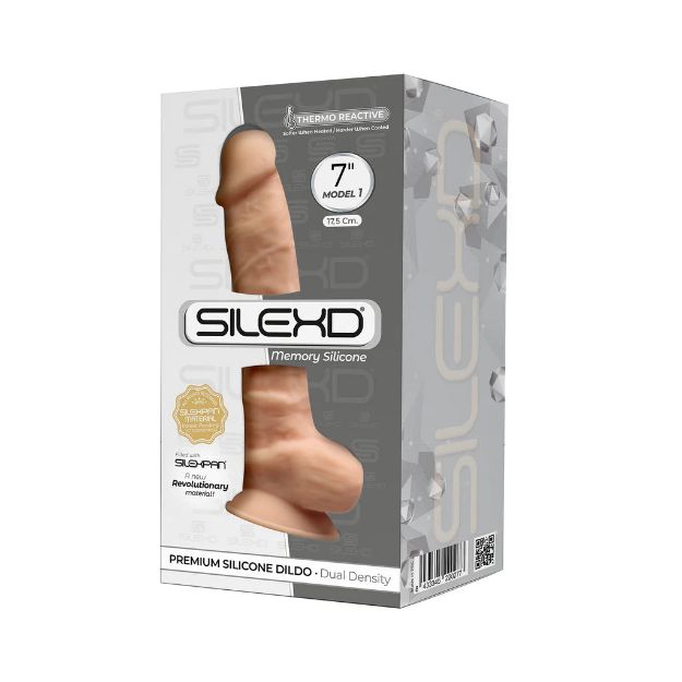 Picture of Silexd Model 1 Memory Silicone Dildo 7"
