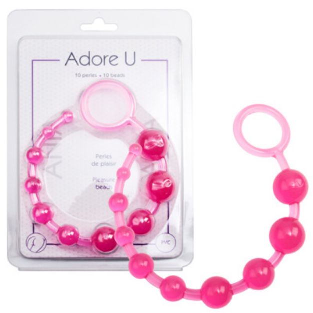 Picture of Adore U Pleasure Beads Ania Pink