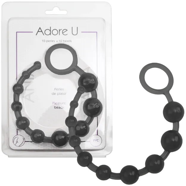 Picture of Adore U Pleasure Beads Ania Black