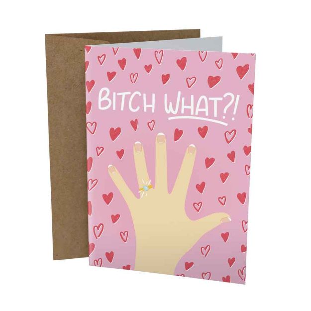 Picture of Card - Bitch What