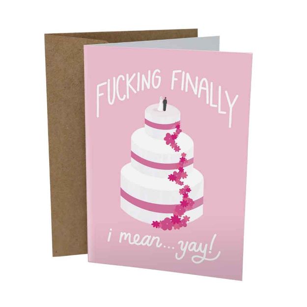 Picture of Card - Fucking Finally