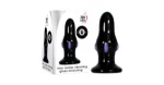 Picture of Adam & Eve Rear Rocker Vibrating Glass Anal Plug