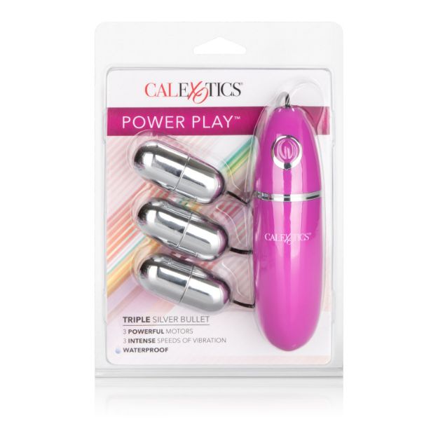 Picture of Calexotics Power Play Triple Silver Bullet Purple