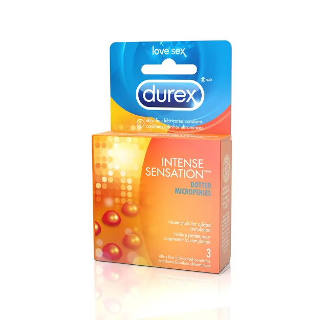 Picture of Durex Intense Sensation Condoms 3pk
