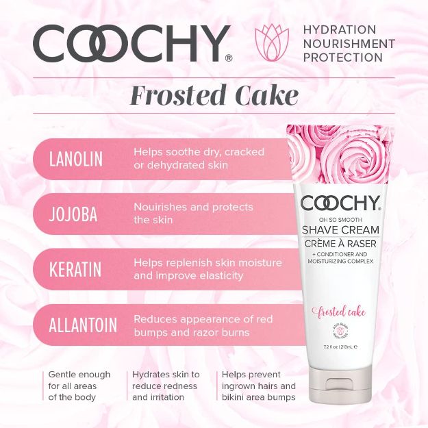 Picture of Coochy Cream Frosted Cake 7.2 OZ