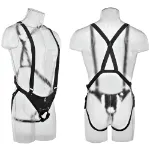 Picture of King Cock 11" 2 Cocks One Hole Hollow Strap-On Suspender