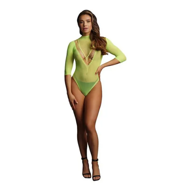 Picture of Le Désir Short Sleeve Teddy Neon Green