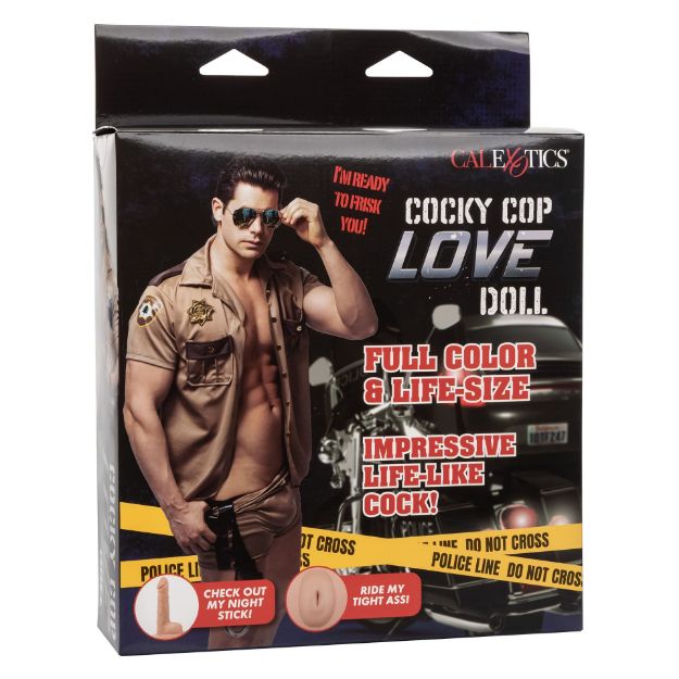Picture of Cocky Cop Blow up Doll