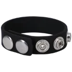 Picture of Rock Solid The Silicone 5 Snap Black