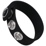 Picture of Rock Solid The Silicone 3 Snap Black