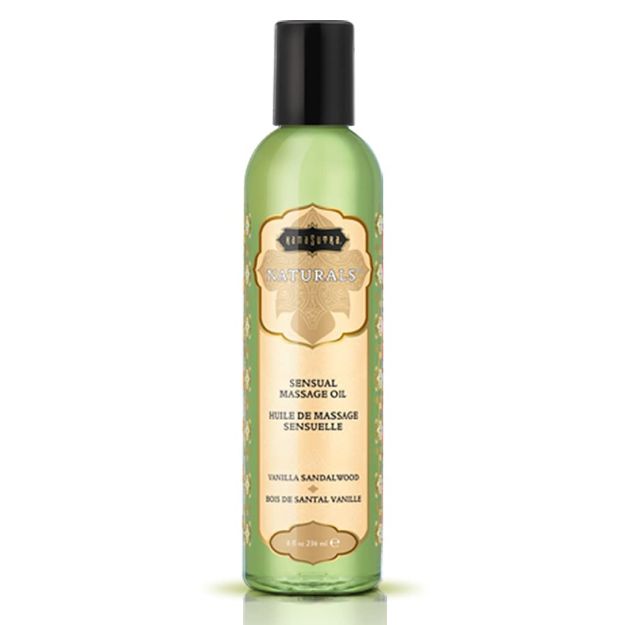 Picture of Kamasutra Naturals Massage Oil Vanilla Sandalwood 8oz