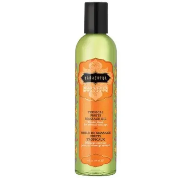 Picture of Kamasutra Naturals Massage Oil Coconut Tropical Mango 8oz