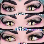 Picture of PRIMAL CONTACT LENSE-THRILLER YELLOW