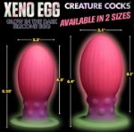 Picture of CREATURE COCKS - Xeno Egg Glow in the Dark Small