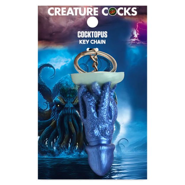 Picture of CREATURE COCKS - Cocktopus Keychain