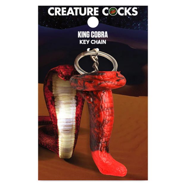 Picture of CREATURE COCKS - King Cobra Keychain