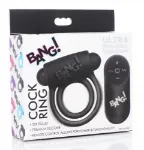 Picture of BANG! 28X Remote Control & Vibrating Cock Ring - Black