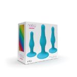 Picture of Nobü Rainbow - NRS1 Silicone Plug Set - Blue