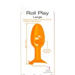 Picture of Roll Play Silicone Unisex Anal Plug - Large
